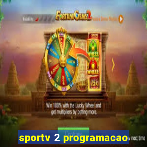 sportv 2 programacao